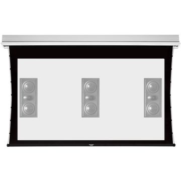 GrandView Cyber In Ceiling Tab Tensioned Acoustic 16:9 Home Cinema Projector Screen