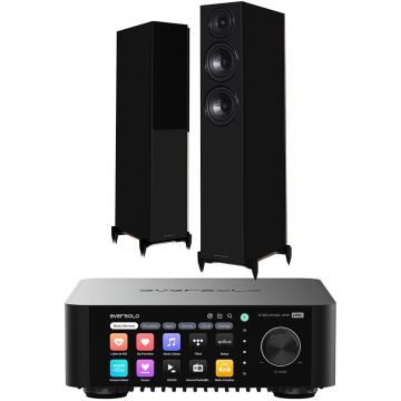 EverSolo Play and Wharfedale Diamond 12.3i Package - Black