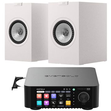 EverSolo Play CD and KEF Q1 Meta Package - Satin White