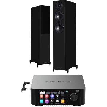 EverSolo Play CD and Wharfedale Diamond 12.3i Package - Black