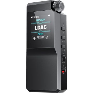FiiO BTR17 Portable Bluetooth DAC & Headphone Amplifier - Black