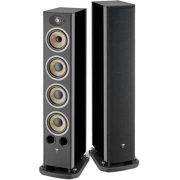 Focal Aria Evo X No 3 Speakers (Pair) - High Gloss Black
