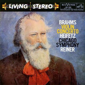 Fritz Reiner - Brahms: Violin Concerto/Jascha Heifetz (180g LP Analogue Productions)