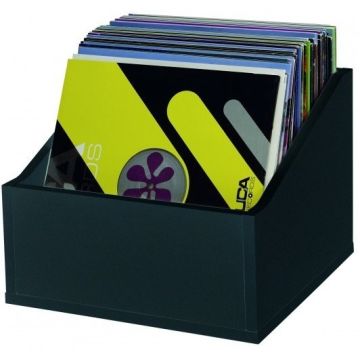 Glorious Record Box Advanced 110 Vinyl Record Storage Black