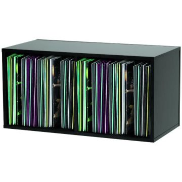 Glorious Record Box 230 Vinyl Record Storage Black