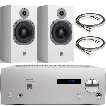 Hi-Fi System 18 – ATC SIA2-100 + ATC SCM19 + Cables - White Satin