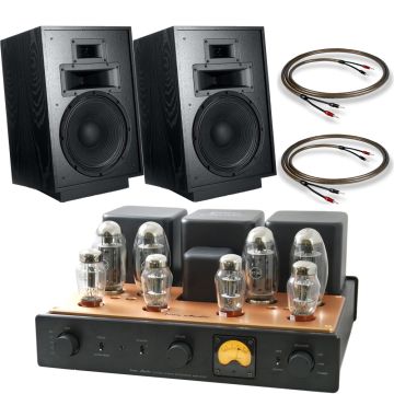 Hi-Fi System 24 – Icon Audio Stereo 60 MkIV M + Klipsch Heritage Heresy IV + Cables - Black