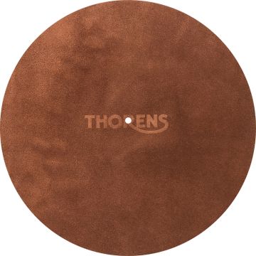 Thorens Leather Platter Mat Brown