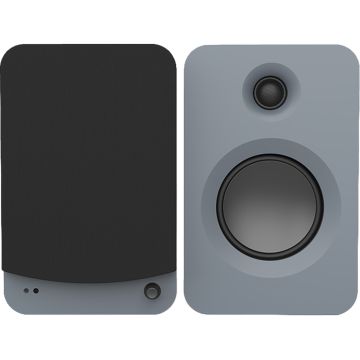 Kanto Audio Ren Powered Bookshelf Speakers (Pair) - Matte Grey
