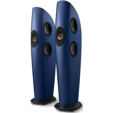 KEF Blade One Meta Speakers (Pair) Frosted Blue/Bronze