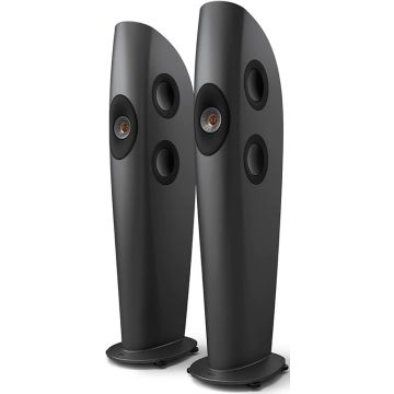 KEF Blade Two Meta Speakers Charcoal Grey/Bronze