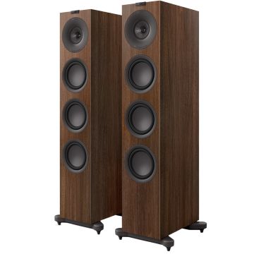 KEF Q11 Meta Speakers (Pair)-Walnut Nearly New