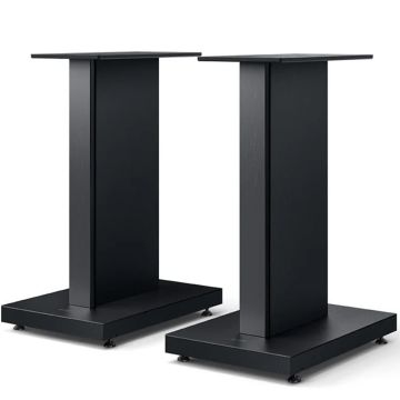 KEF Reference 1 Meta Speaker Stands (Pair)-Carbon Black Warehouse Offer