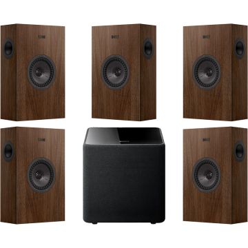 KEF Q4 Meta Home Cinema Speaker Package - Walnut