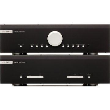 Musical Fidelity M6SPRE Pre and M6S PRX Power Amplifier Bundle Black