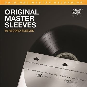 Mobile Fidelity MFSL Rice Paper LP Inner Sleeves 50 Pack