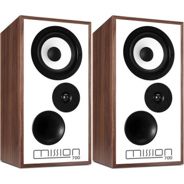 Mission 700 Speakers Walnut Pearl