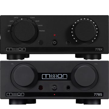 Mission 778X Amplifier and 778S Streamer Bundle - Black