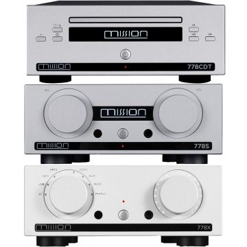 Mission 778X with 778S and 778CDT Bundle - Silver