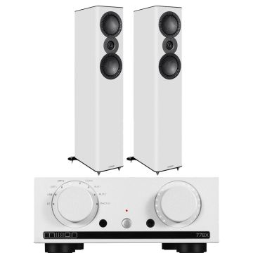 Mission QX-3 MkII and Mission 778X Bundle-White-White