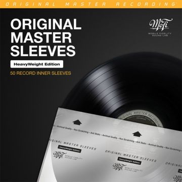 Mobile Fidelity MFSL Rice Paper LP Inner Sleeves (50 Pack) Heavyweight Edition
