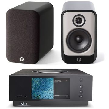 Naim Atom HDMI with Q Acoustics Concept 30 Standmount Speakers