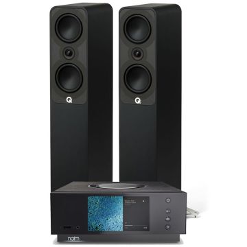 Naim Atom HDMI with Q Acoustics Q 5040 Floorstanding Speakers