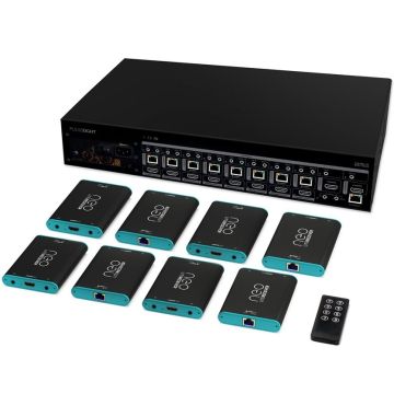 PulseEight Neo 8 Professional 8x10 Video Matrix Kit