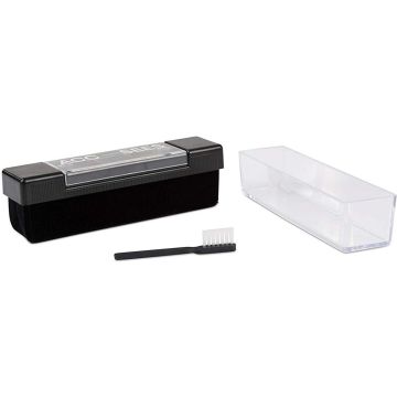 Acc-sees Plush Velvet Antistatic Vinyl Record Cleaner Pad + Stylus Brush