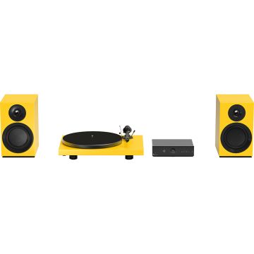 Pro-Ject Colourful Audio Hi-Fi System E - Satin Golden Yellow