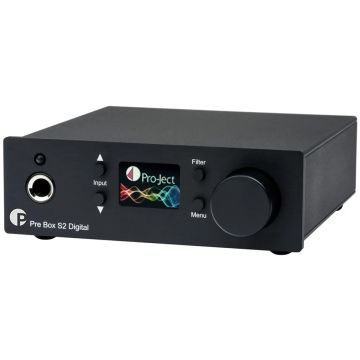 Pro-Ject Pre Box S2 Digital 2023 Pre Amplifier - Black