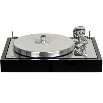 Pro-Ject The Classic Reference Turntable - Piano and Silver