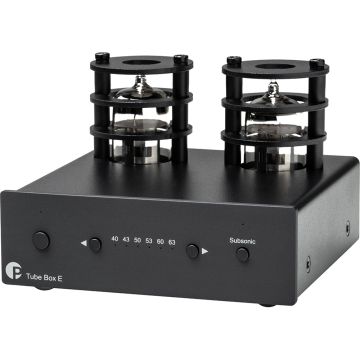 Pro-Ject Tube Box E Valve Phono Stage - Black