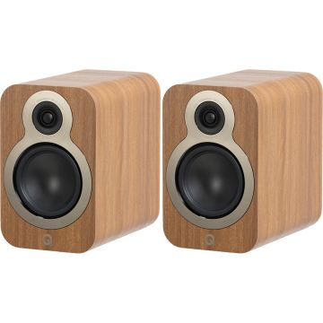 Q Acoustics 3020c Speakers (Pair) - Pin Oak