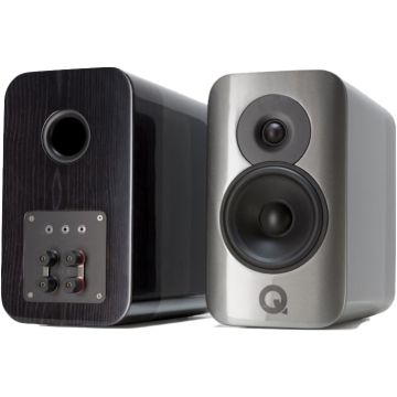 Q Acoustics Concept 300 Speakers (Pair) Silver/Ebony