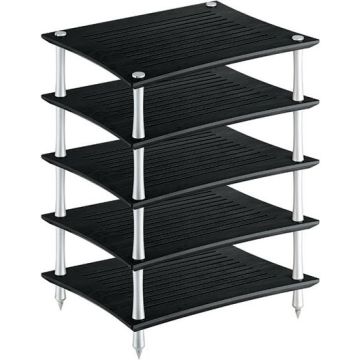 Quadraspire Sunoko Vent-T Hi-Fi Stand Black