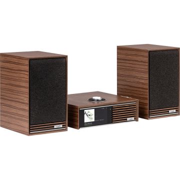 Ruark Audio R610 and Sabre-R Music Bundle - Fused Walnut