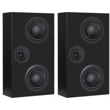 System Audio Legend 7.2 Silverback Active LCR Speaker (Single) - Satin Black