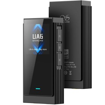 Shanling UA6 Flagship USB DAC and Headphone Amp - Black