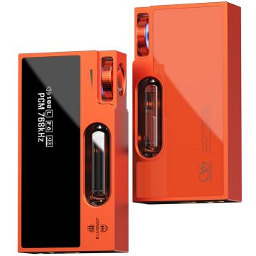 Shanling UA7 ESS ES9069 DAC and Tube Headphone Amp - Orange