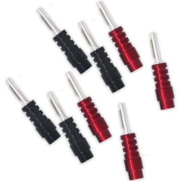 Chord Ohmic Banana Plugs - Pack of 8 (Solder Type)