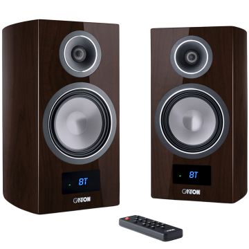 Canton Smart Vento 3 S2 Active Speakers (Pair) - Dark Walnut Gloss