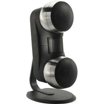 Anthony Gallo Strada 2 Satellite Speaker (Single) Black/Stainless Steel