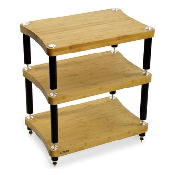 Atacama Evoque Eco 60-40 SE2 Hi-Fi Stand-Natural Finish Bamboo-165mm
