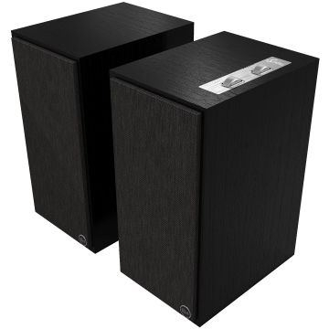 Klipsch The Sevens Active Speakers (Pair) - Black Grill On Angle