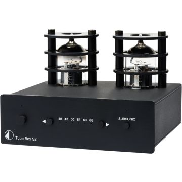 Pro-Ject Tube Box S2 Valve Phono Stage Black