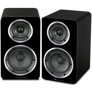 Wharfedale Diamond A1 Active Speakers Black Gloss