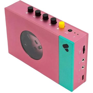 We Are Rewind Portable Cassette Player - Edith (Pink)