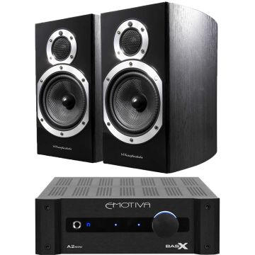 Wharfedale Diamond 10.1 and Emotiva BasX A2m Package