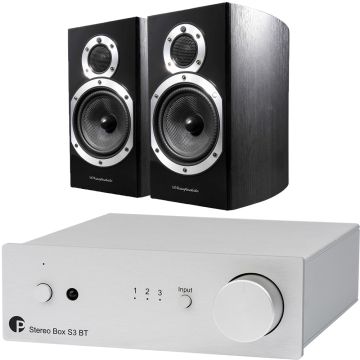 Wharfedale Diamond 10.1 and Pro-Ject Stereo Box S3 BT Package